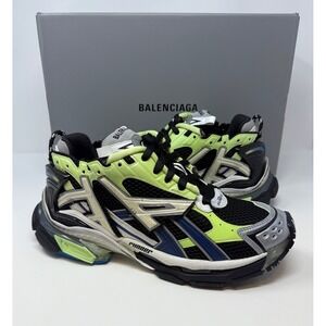 Balenciaga Runner Sneaker Green/Blue/Black Size 9 US 42 EU